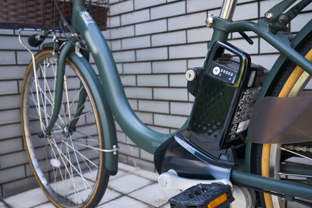 電動自転車　バッテリー